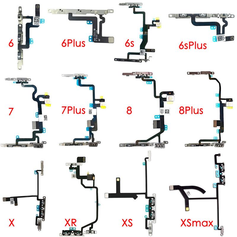 Volume Button Silent Switch Flex Cable For iPhone 6 6P 6s 7 7P 8 Plus X XR XS Xs Max Replacement With Brackets Preinstalled for iPhone 6
Volume Button Silent Switch Flex Cable For iPhone 6 6P 6s 7 7P 8 Plus X XR XS Xs Max Replacement With Brackets Preinstalled for iPhone 6