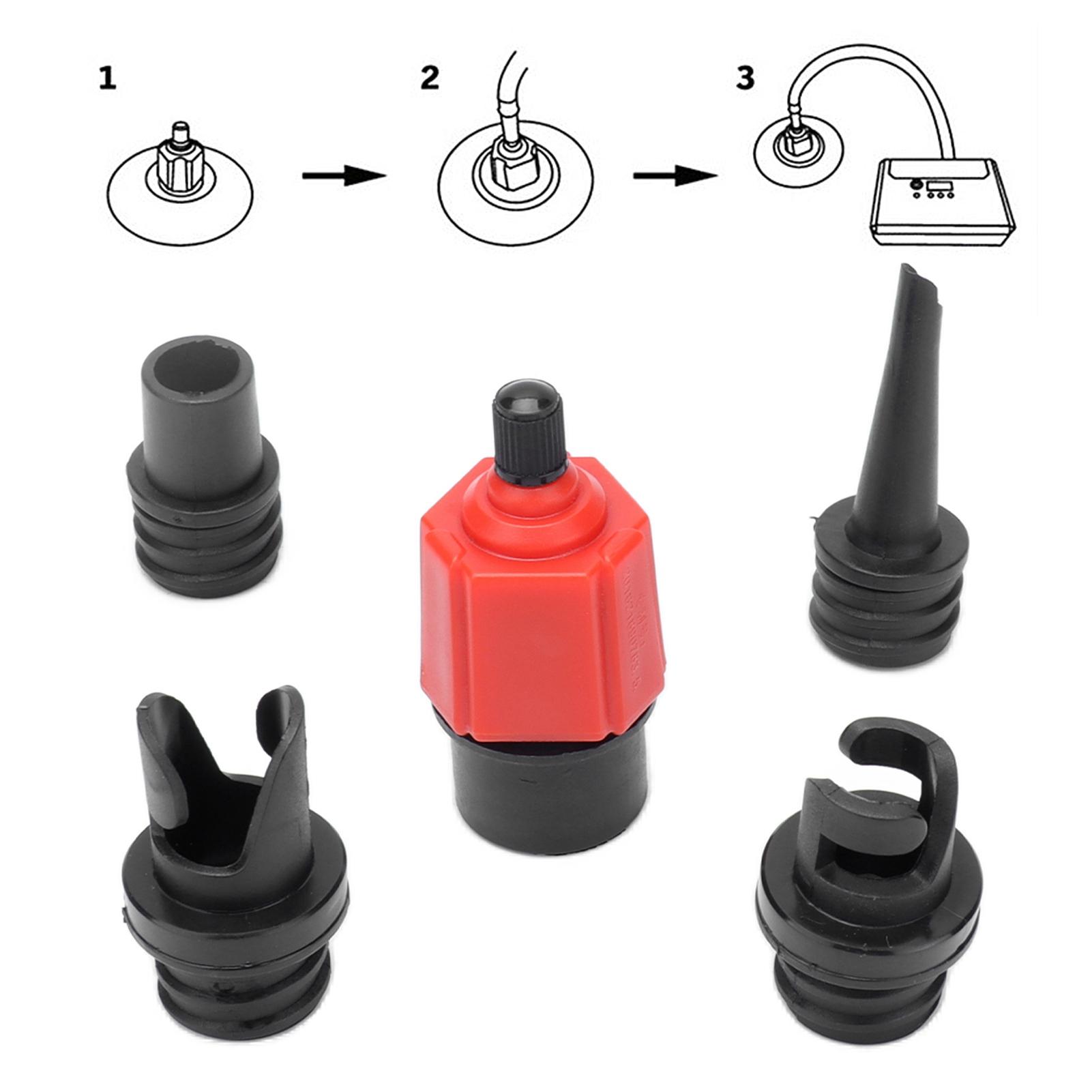 Inflatable Pump Adaptor Portable Multifunctional Valve Converter for Paddle Boards Canoes Rubber Boats
Inflatable Pump Adaptor Portable Multifunctional Valve Converter for Paddle Boards Canoes Rubber Boats