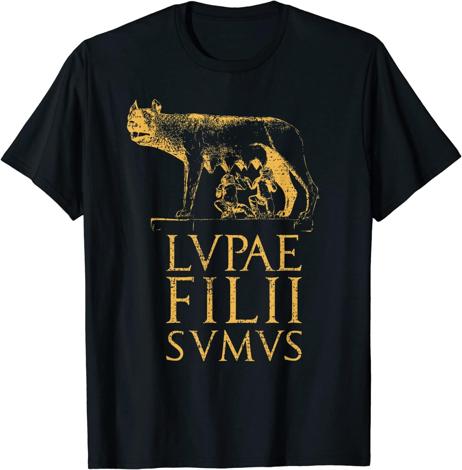 Roman Wolf Ancient Rome Roman Empire Quote Men T-Shirt Short Sleeve Casual 100% Cotton O-Neck Summer Shirt 4XL
Roman Wolf Ancient Rome Roman Empire Quote Men T-Shirt Short Sleeve Casual 100% Cotton O-Neck Summer Shirt 4XL
