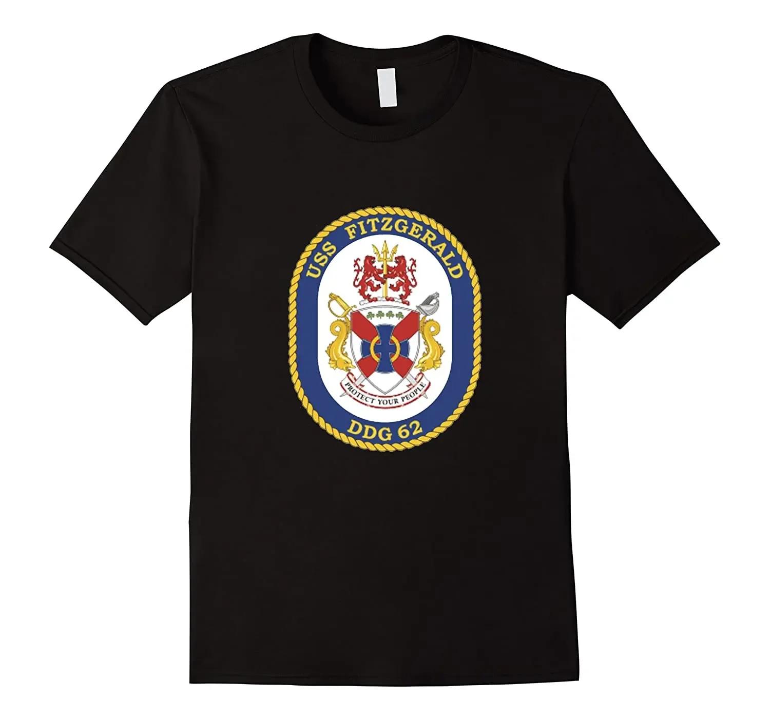 USS Fitzgerald DDG 62 Guided Missile Destroyer Crest Printed TShirt 100 Cotton ONeck Short Sleeve Summer Casual Mens Tshirt S
USS Fitzgerald DDG 62 Guided Missile Destroyer Crest Printed TShirt 100 Cotton ONeck Short Sleeve Summer Casual Mens Tshirt S