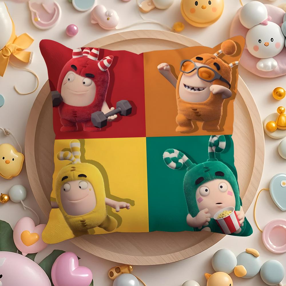 Мультяшна наволочка для подушки O-Oddbods - Для дому та автомобіля, Багатоцільова, Двостороння, М яка та міцна для щоденного використання 30X30cm
Мультяшна наволочка для подушки O-Oddbods - Для дому та автомобіля, Багатоцільова, Двостороння, М яка та міцна для щоденного використання 30X30cm