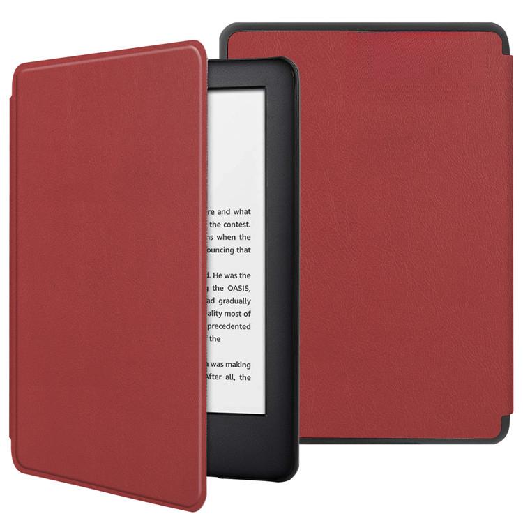 For Kindle Paperwhite 2018 leather case, 10th sleep mode leather cover For Kindle 11 6.8 вина червоного кольору
For Kindle Paperwhite 2018 leather case, 10th sleep mode leather cover For Kindle 11 6.8 вина червоного кольору