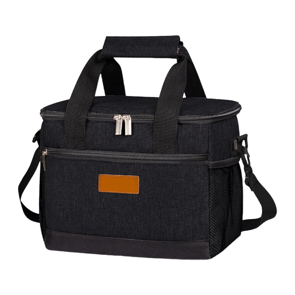 Heat Insulated Tote Bag Large Capacity Insulation Storage Bag Waterproof Leakproof Lunch Cooler Tote for Beach Picnic Work чорний
Heat Insulated Tote Bag Large Capacity Insulation Storage Bag Waterproof Leakproof Lunch Cooler Tote for Beach Picnic Work чорний