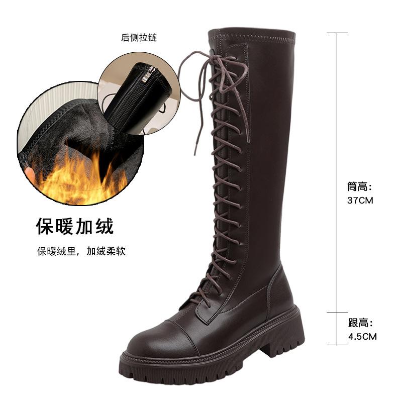 Ботинки на высокой подошве, Кожаные ботинки Мартина, Рыцарские ботинки, Высокая шнуровка, Круглый носок, Платформа, Женские ботинки, Женские ботинки 40
Ботинки на высокой подошве, Кожаные ботинки Мартина, Рыцарские ботинки, Высокая шнуровка, Круглый носок, Платформа, Женские ботинки, Женские ботинки 40