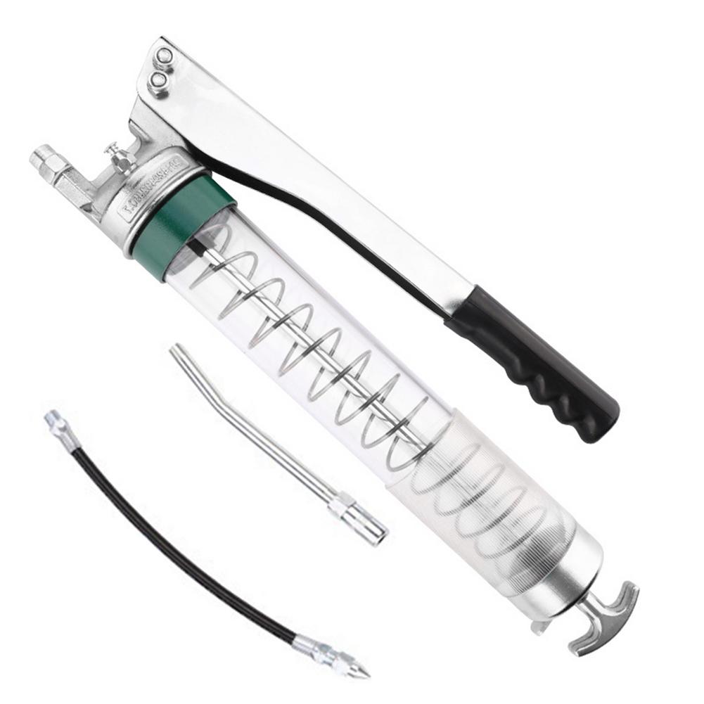 400CC Ручной масляный шприц с прозрачным маслом, набор инструментов для ремонта автомобиля, смазки, для автомобиля, внедорожника, грузовика, экскаватора, вилочного погрузчика
400CC Ручной масляный шприц с прозрачным маслом, набор инструментов для ремонта автомобиля, смазки, для автомобиля, внедорожника, грузовика, экскаватора, вилочного погрузчика