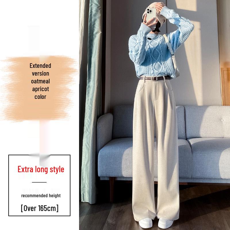 2026 Women s High-Waisted Wide-Leg Velvet Woolen Trousers - Straight-Leg, Floor-Length, Autumn/Winter Casual Pants S
2026 Women s High-Waisted Wide-Leg Velvet Woolen Trousers - Straight-Leg, Floor-Length, Autumn/Winter Casual Pants S