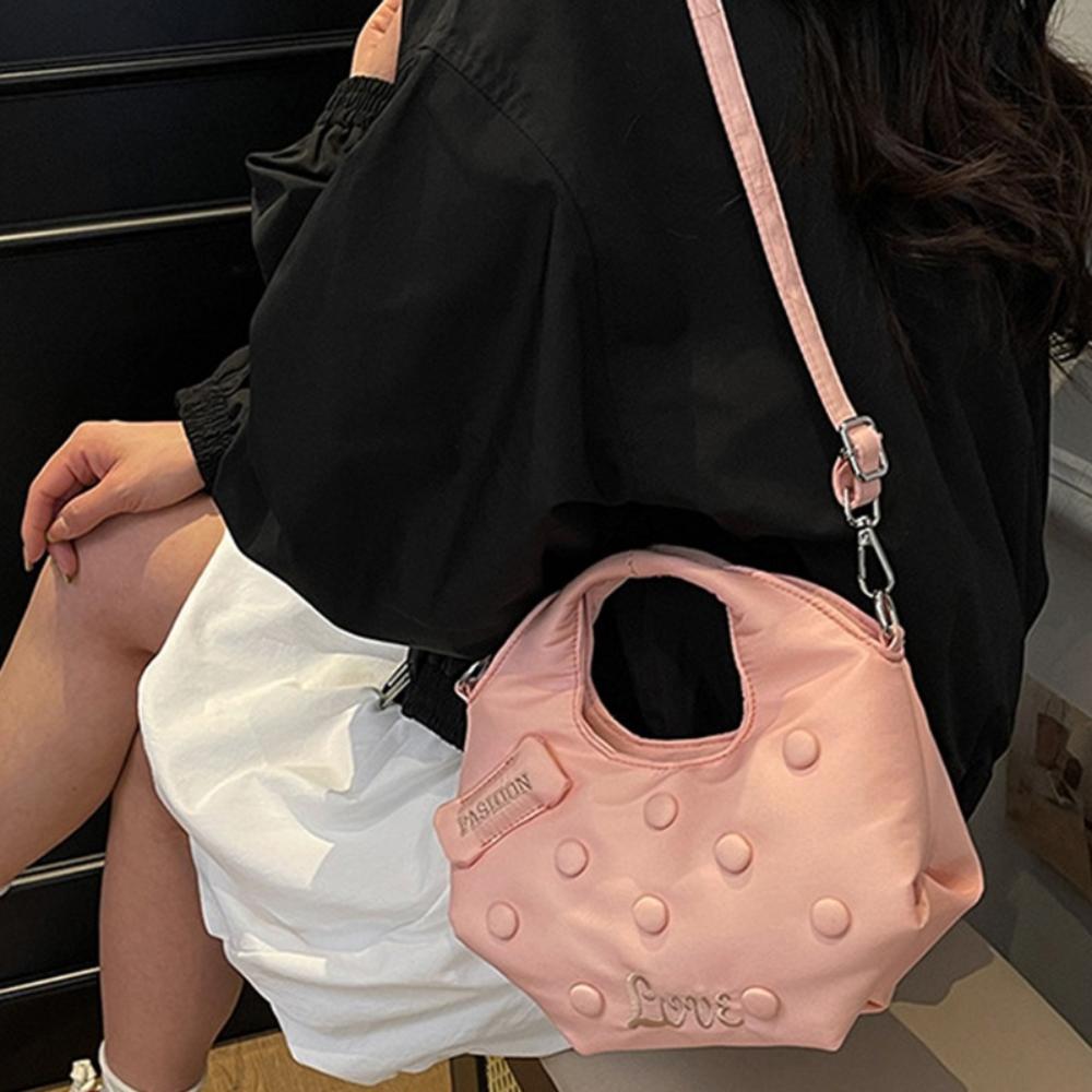 Korean Style Crossbody Shoulder Bag Cute Girly Commuting Bag Simple Cookie Design Handbag Women розовый
Korean Style Crossbody Shoulder Bag Cute Girly Commuting Bag Simple Cookie Design Handbag Women розовый
