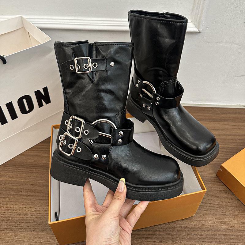 Thin women s fashion not tired feet thick bottom heightening soft elastic comfort shock absorption non-slip casual sports Martin boots 35 чорний
Thin women s fashion not tired feet thick bottom heightening soft elastic comfort shock absorption non-slip casual sports Martin boots 35 чорний