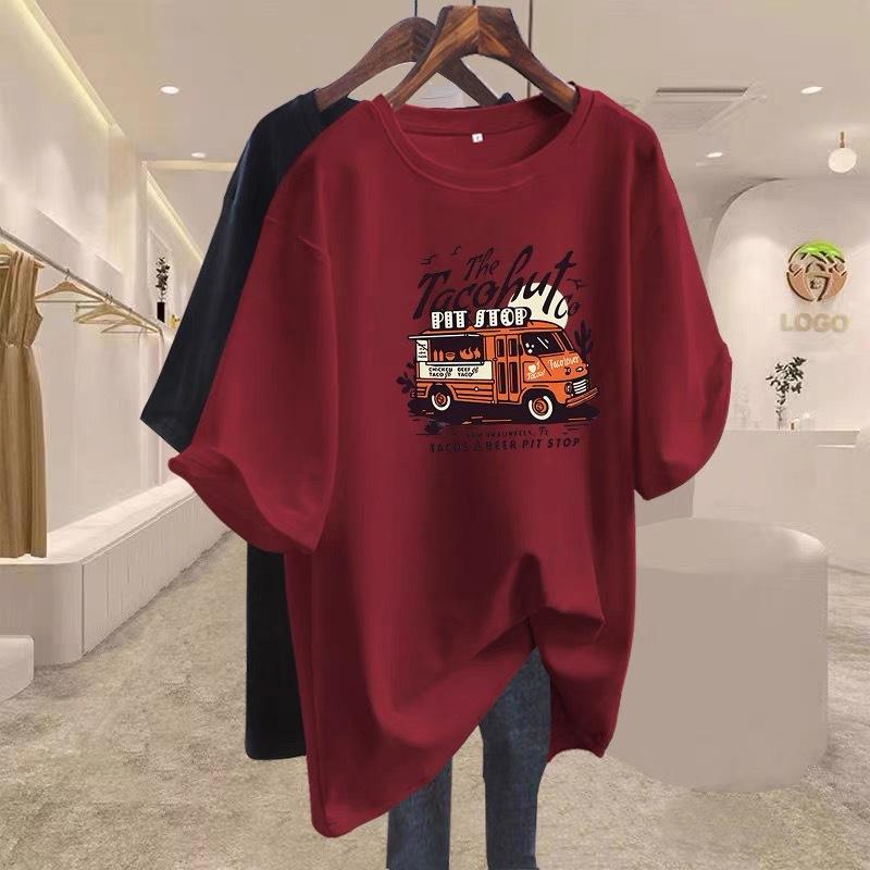 apricot pure cotton with retro medium and long short-sleeved T-shirt for women s 2025 spring and summer new large-size loose top XXXXL
apricot pure cotton with retro medium and long short-sleeved T-shirt for women s 2025 spring and summer new large-size loose top XXXXL