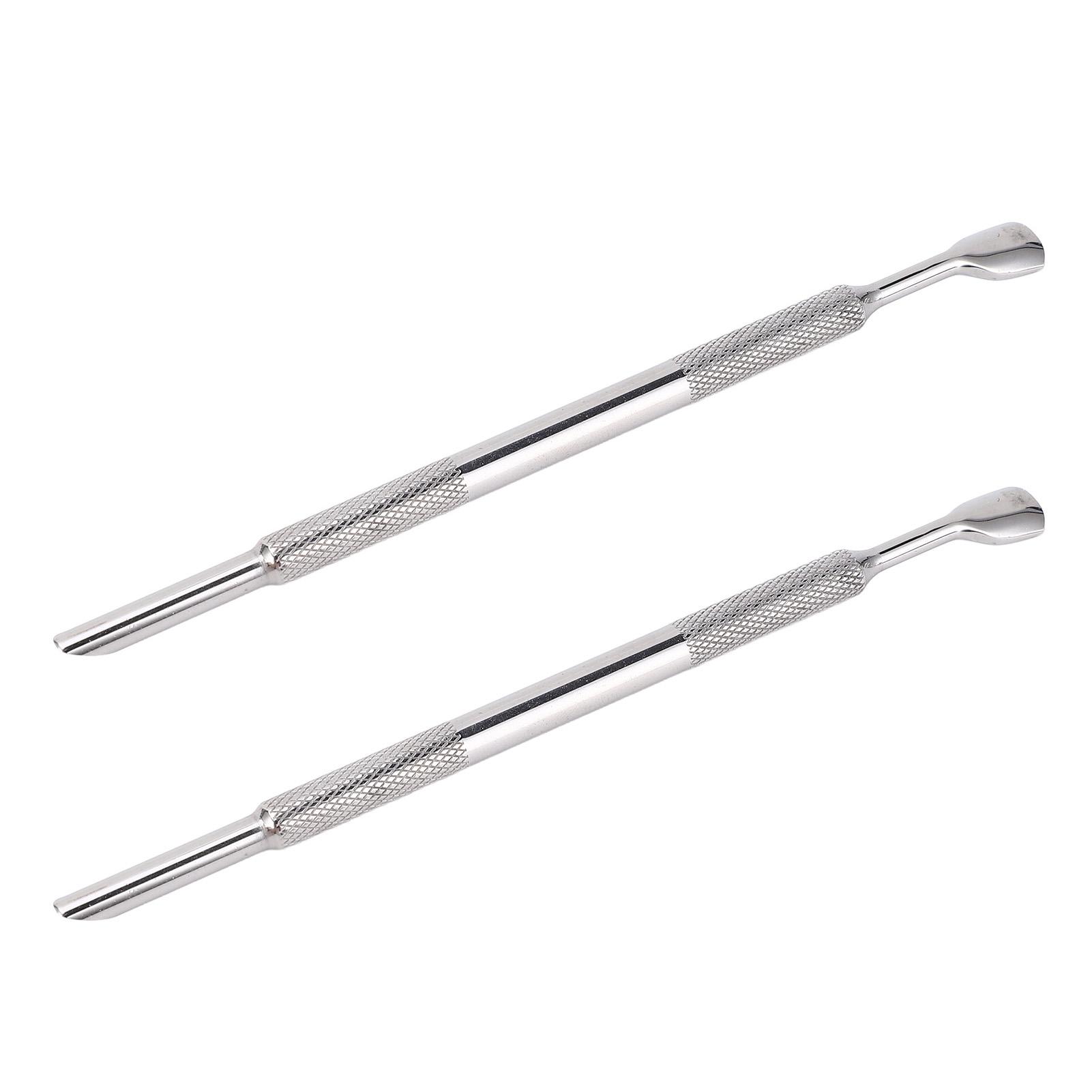 2 Set Cuticle Pusher Set Dead Skin Removal Versatile Cuticle Pusher Nail Polisher Finger Divider for Home Nail Salon
2 Set Cuticle Pusher Set Dead Skin Removal Versatile Cuticle Pusher Nail Polisher Finger Divider for Home Nail Salon