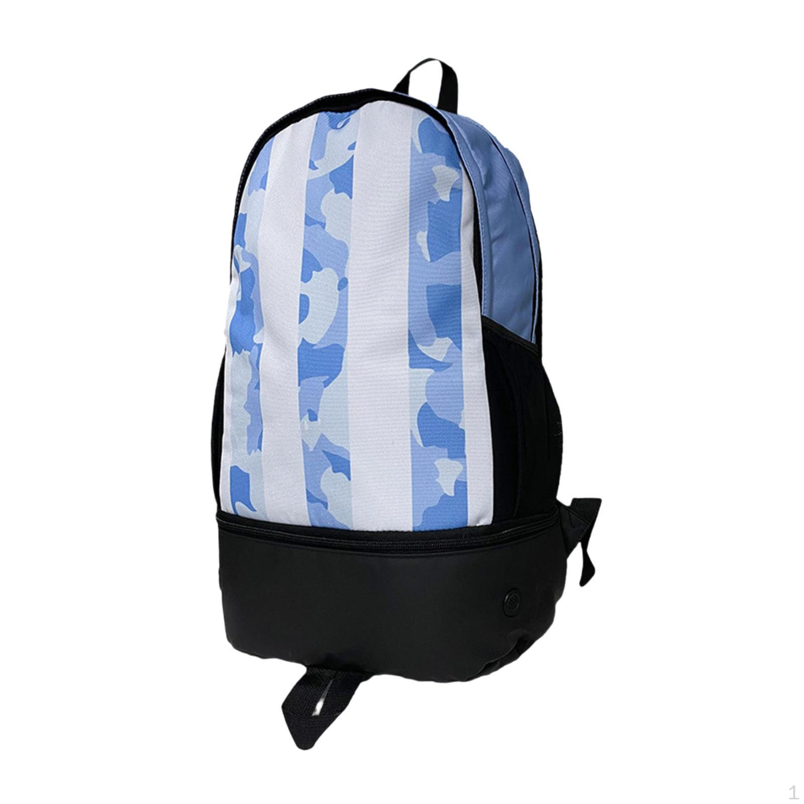 Athletic Backpack for Soccer And Basketball with Storage Shoes White Light Blue
Athletic Backpack for Soccer And Basketball with Storage Shoes White Light Blue
