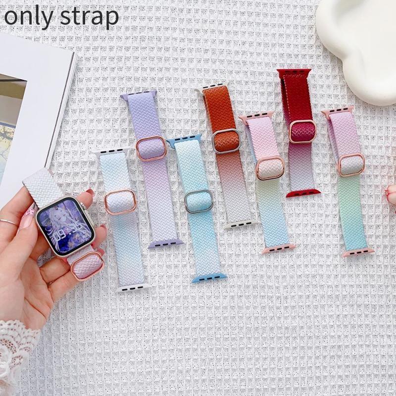 Для Apple iwatch Градиентный нейлоновый ремешок для часов 38 40 41 42 44 45 мм ремешок для часов Apple Watch Series 7 6 se 5 4 3 2 1 браслет ремешок на запястье
Для Apple iwatch Градиентный нейлоновый ремешок для часов 38 40 41 42 44 45 мм ремешок для часов Apple Watch Series 7 6 se 5 4 3 2 1 браслет ремешок на запястье