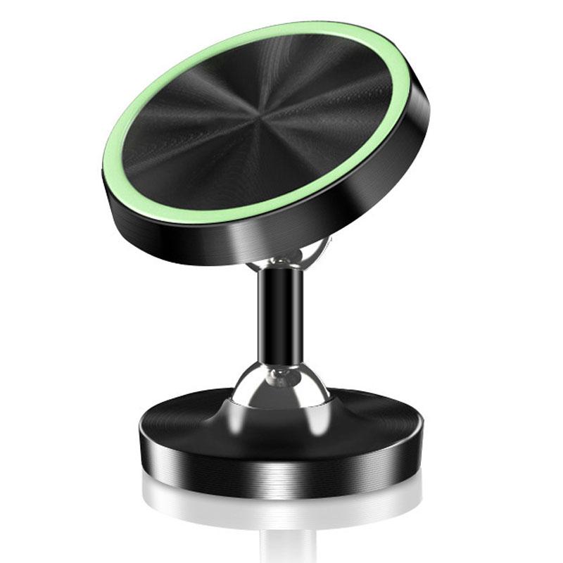 DW-55 Luminous Magnetic Car Dashboard Phone Holder 360 Degrees Rotating Metal Cell Phone Stand Bracket Black 
DW-55 Luminous Magnetic Car Dashboard Phone Holder 360 Degrees Rotating Metal Cell Phone Stand Bracket Black