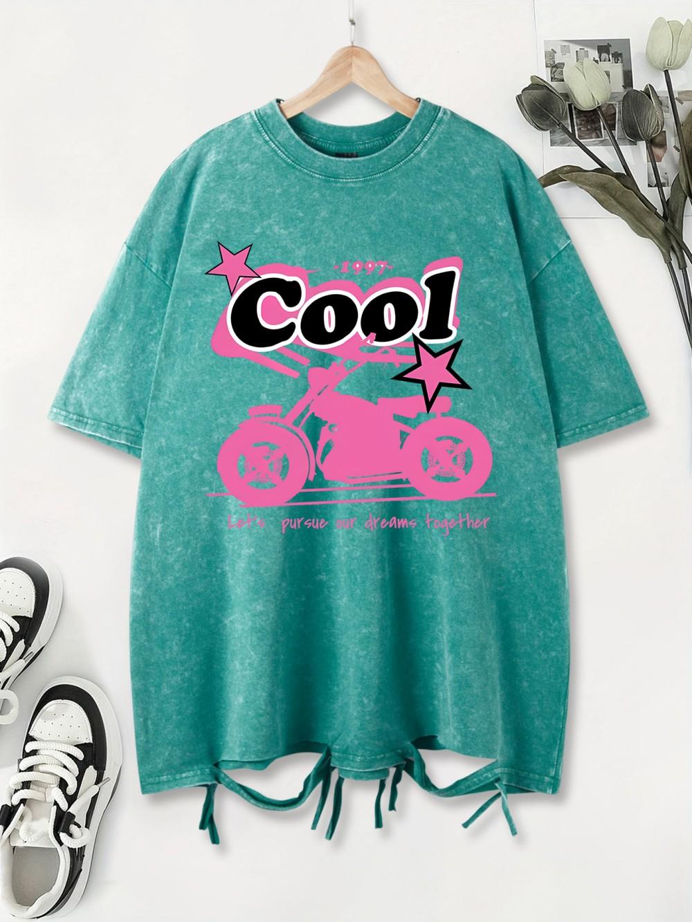 1997 Cool Retro Motorcycle Printing Washed T-Shirts Women Cotton Tops Comfortable O-Neck Oversize T Shirts Summer Woman Clothes 4XL
1997 Cool Retro Motorcycle Printing Washed T-Shirts Women Cotton Tops Comfortable O-Neck Oversize T Shirts Summer Woman Clothes 4XL