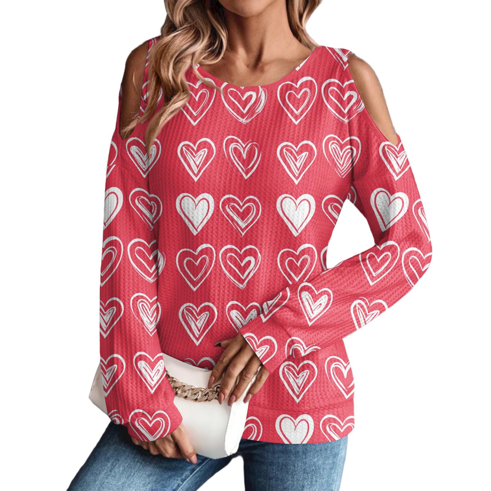Женская зимняя футболка оверсайз Модная с открытыми плечами Круглый вырез Винтажный цветочный принт Пуловер С длинными рукавами Топ XL арбуз красный
Женская зимняя футболка оверсайз Модная с открытыми плечами Круглый вырез Винтажный цветочный принт Пуловер С длинными рукавами Топ XL арбуз красный