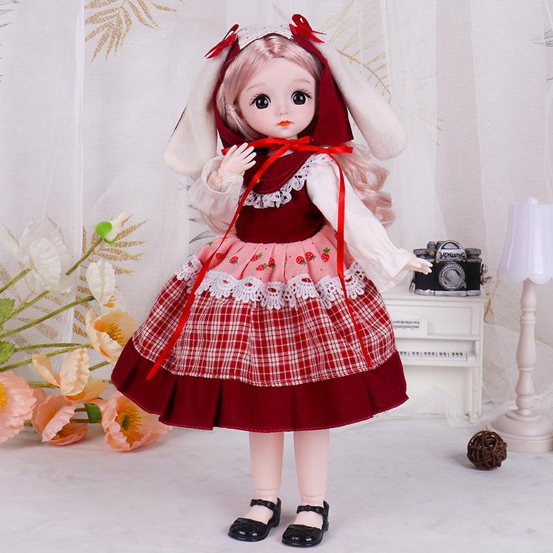 30 см кукла Барби 6 очков наряд для девочек принцесса детские игрушки сетчатая красная новая кукла Лолита 30CM
30 см кукла Барби 6 очков наряд для девочек принцесса детские игрушки сетчатая красная новая кукла Лолита 30CM