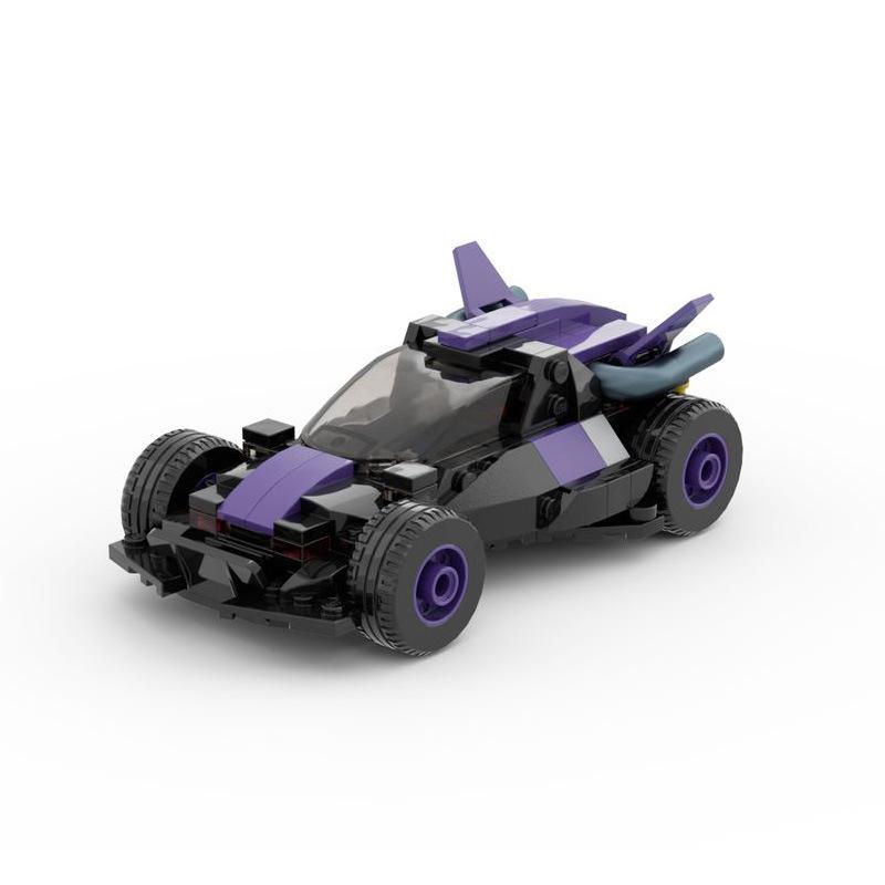 MOC Модель гоночного автомобиля 4x4, Совместима с Lego Speed Champions, Дизайн с 8 шипами.
MOC Модель гоночного автомобиля 4x4, Совместима с Lego Speed Champions, Дизайн с 8 шипами.