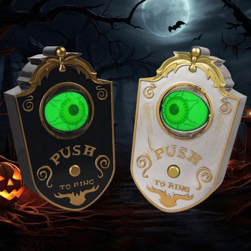 Halloween One-eyed Doorbell Decoration Ghost Festival Toys Bar Haunted House Horror Light-up Pendant
Halloween One-eyed Doorbell Decoration Ghost Festival Toys Bar Haunted House Horror Light-up Pendant