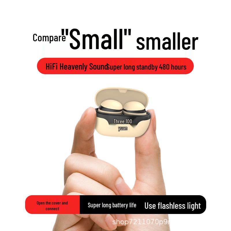 Ultra-Mini Wireless Bluetooth TWS Noise-Cancelling Earbuds for Sleep, Sports, and Gaming
Ultra-Mini Wireless Bluetooth TWS Noise-Cancelling Earbuds for Sleep, Sports, and Gaming