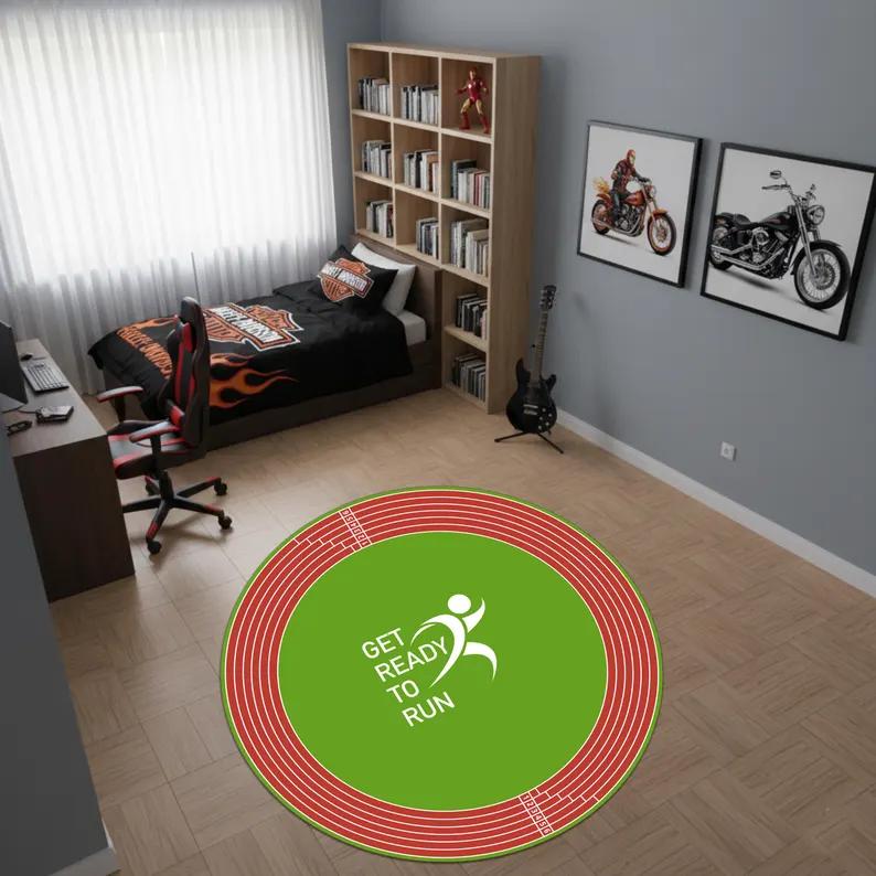 Racing Track Carpet Children s Climbing Mat Circular Floor Mat Entrance Hall City Road Bedroom Bedside Sofa Rug Home Decoration 60cmx60cm
Racing Track Carpet Children s Climbing Mat Circular Floor Mat Entrance Hall City Road Bedroom Bedside Sofa Rug Home Decoration 60cmx60cm