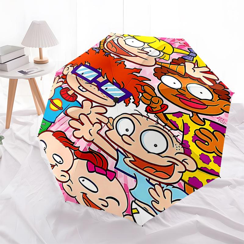 Rugrats Automatic Opening/Closing Umbrella with 3 Fold Design and Iron Frame Perfect for Fans, Travelers, and Daily Use. Ideal Gift for Fest
Rugrats Automatic Opening/Closing Umbrella with 3 Fold Design and Iron Frame Perfect for Fans, Travelers, and Daily Use. Ideal Gift for Fest