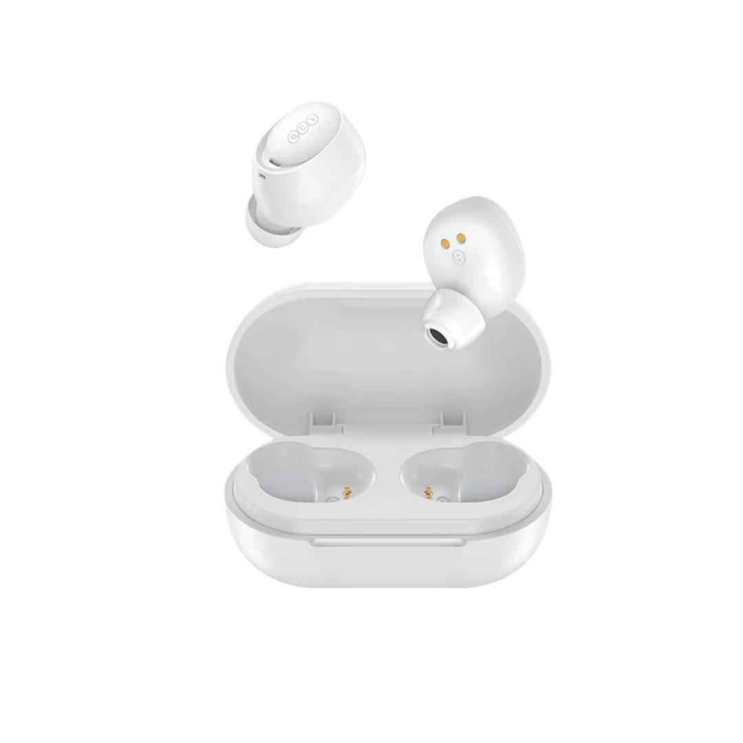 QCY Bluetooth Earphones, Ultra-Long Battery Life, Noise Reduction, Sports, Mini In-Ear, Compatible with All Phones, White білий
QCY Bluetooth Earphones, Ultra-Long Battery Life, Noise Reduction, Sports, Mini In-Ear, Compatible with All Phones, White білий