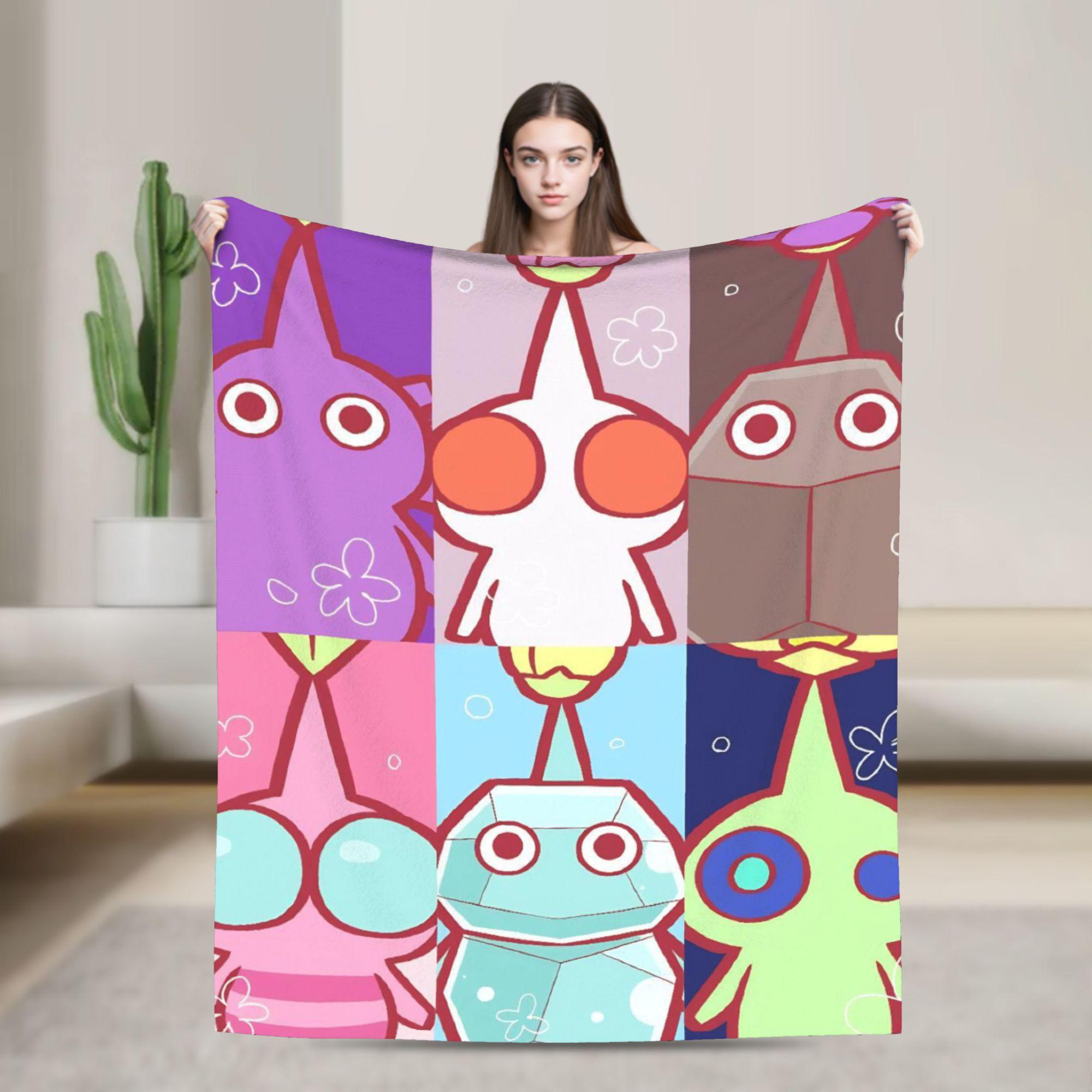 Pikmin Game Blanket Super Soft Fluffy Plush Throw Blanket For Couch Bed Airplane Travel Flannel Bedspread Bed Cover 30x40in
Pikmin Game Blanket Super Soft Fluffy Plush Throw Blanket For Couch Bed Airplane Travel Flannel Bedspread Bed Cover 30x40in