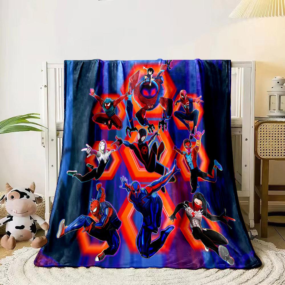 Spider-themed characters posed dynamically on a neon hexagonal background. for all seasons blanket lunch break throw gift 80cm x 120cm
Spider-themed characters posed dynamically on a neon hexagonal background. for all seasons blanket lunch break throw gift 80cm x 120cm