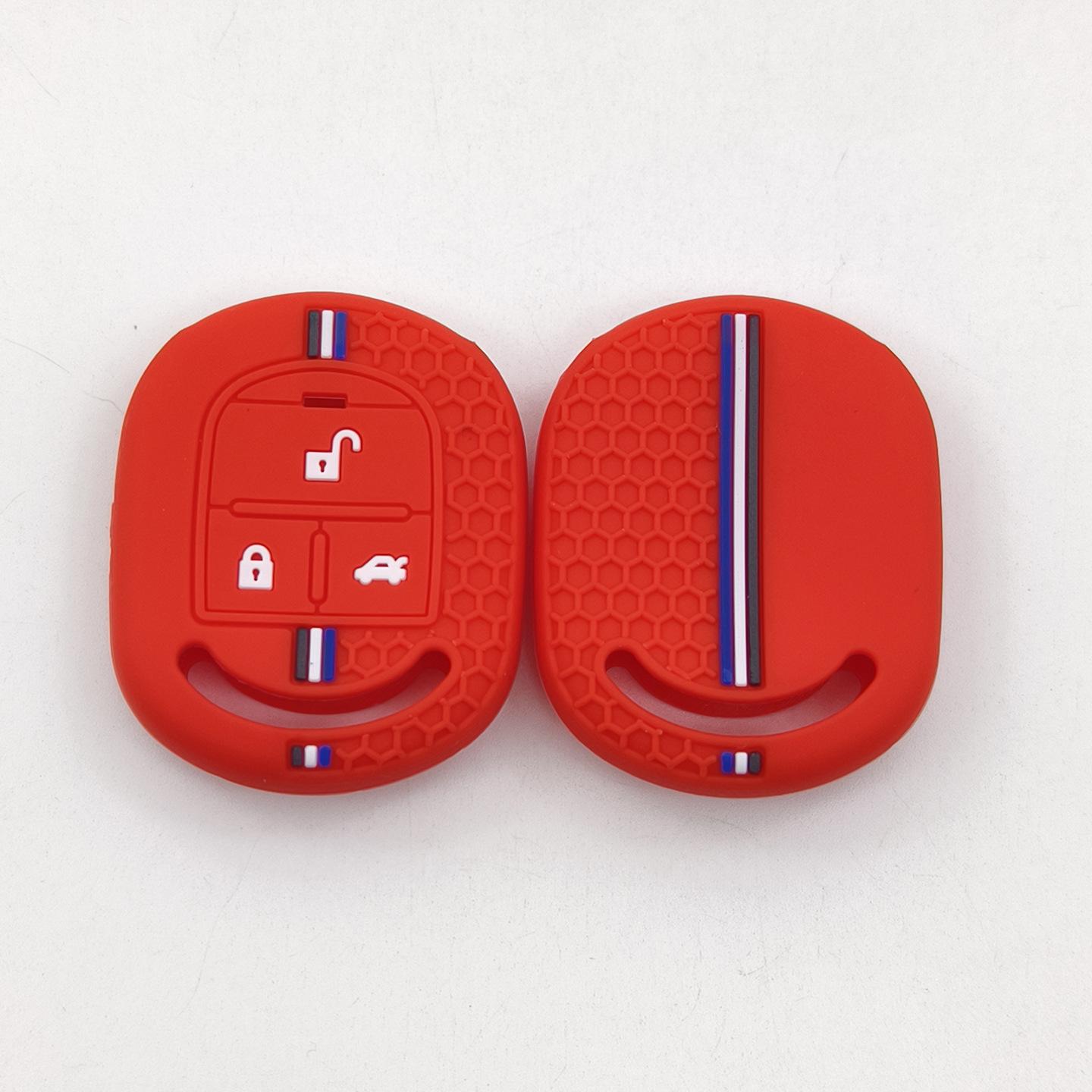 Chevrolet Buick Excelle 3-Button Remote Key Soft Silicone Protective Case with Honeycomb Pattern червоний
Chevrolet Buick Excelle 3-Button Remote Key Soft Silicone Protective Case with Honeycomb Pattern червоний