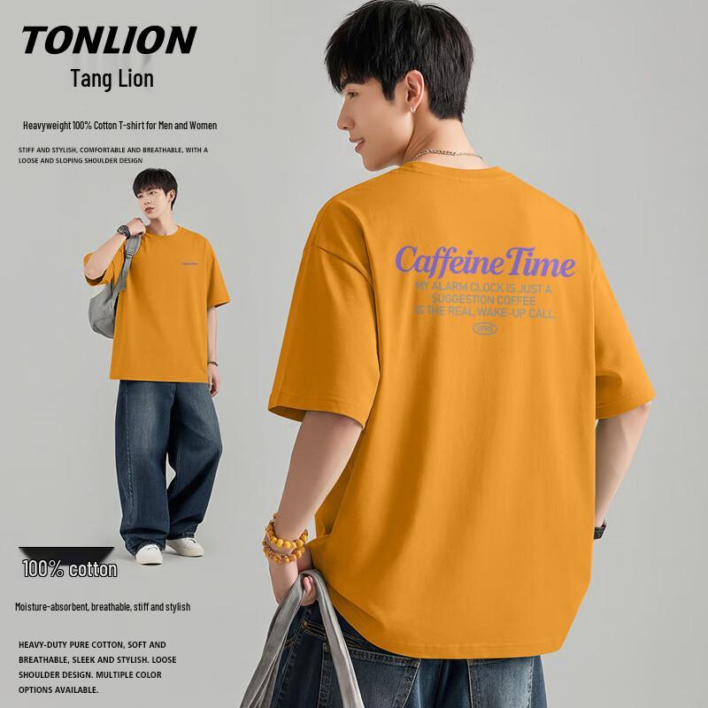 TonLion Men s Heavyweight Cotton Short Sleeve T-Shirt XXL
TonLion Men s Heavyweight Cotton Short Sleeve T-Shirt XXL