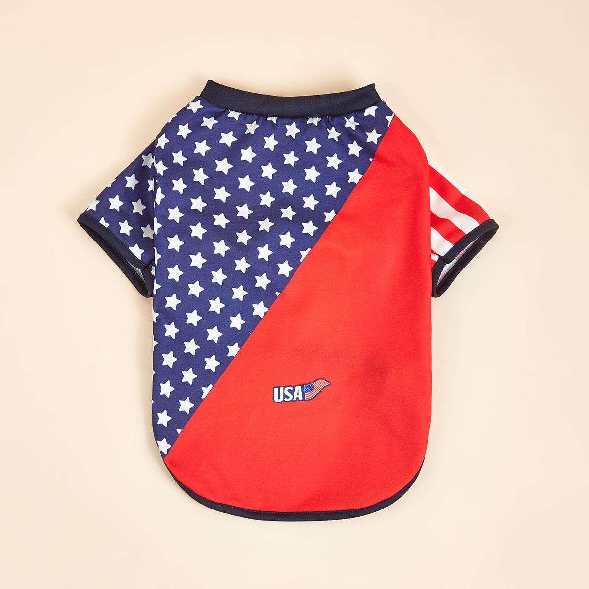 Dog Cloth American Flag Shirts Dog Doggy Stars Pattern Stripe Dog Clothes Dog Cartoon Apparel for Independence Day Pet Puppy S красный
Dog Cloth American Flag Shirts Dog Doggy Stars Pattern Stripe Dog Clothes Dog Cartoon Apparel for Independence Day Pet Puppy S красный