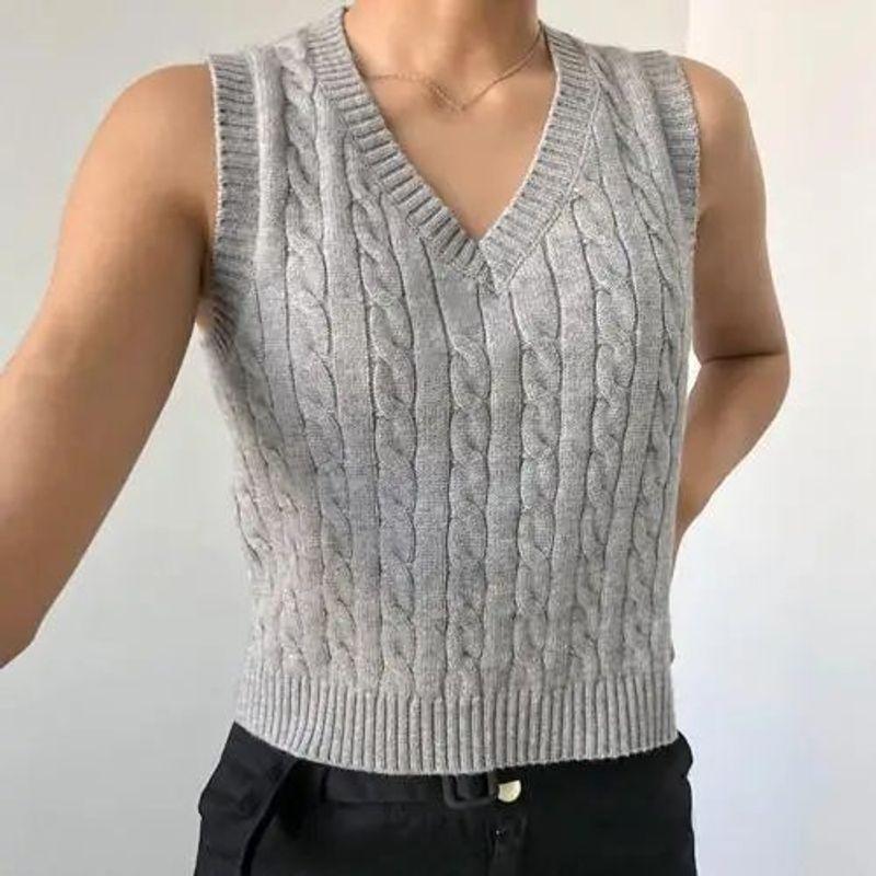 V-neck Solid Color Sleeveless Vest Loose V Neck Pure Color Sleeveless Vest Waistcoat GRAY L(L)
V-neck Solid Color Sleeveless Vest Loose V Neck Pure Color Sleeveless Vest Waistcoat GRAY L(L)