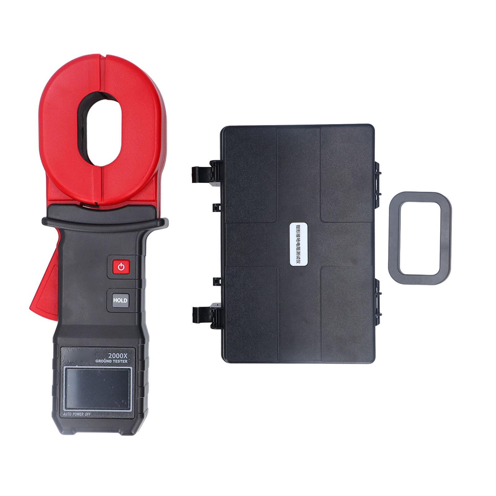 Digital Ground Resistance Meter LCD Display 0.01~500 Ohm Auto Ranging Clamp Earth Resistance Meter
Digital Ground Resistance Meter LCD Display 0.01~500 Ohm Auto Ranging Clamp Earth Resistance Meter