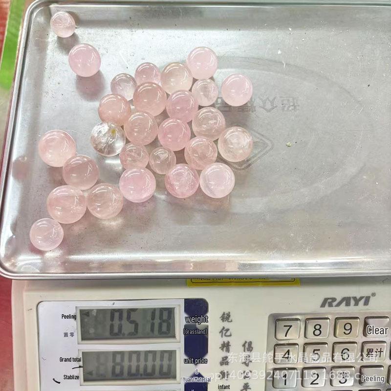 Хрустальный шар из розового кварца - Орнамент Фэн-шуй - Семизвездочный массив 1-2 cm
Хрустальный шар из розового кварца - Орнамент Фэн-шуй - Семизвездочный массив 1-2 cm