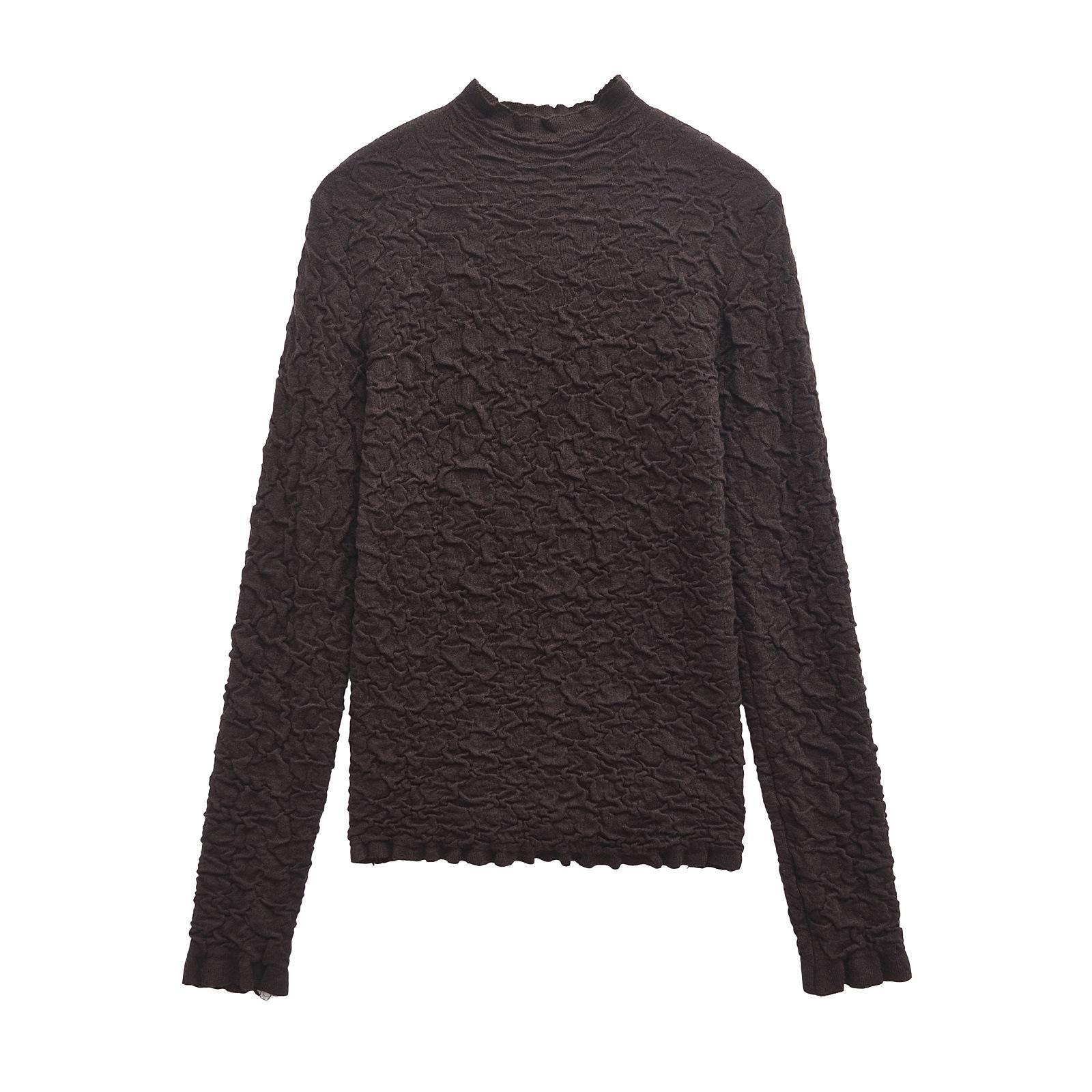 2024 Autumn Women s European & American Style Long Sleeve Knitted Top Medium коричневый
2024 Autumn Women s European & American Style Long Sleeve Knitted Top Medium коричневый