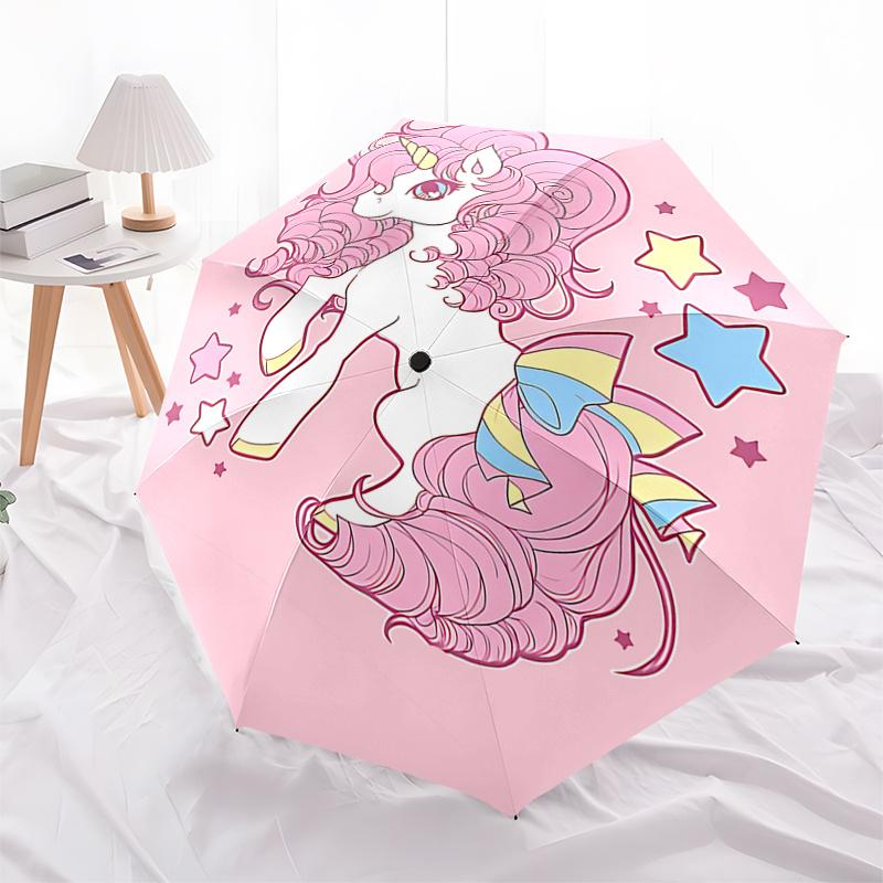 Unicorn Fantasy Automatic Folding Umbrella: Portable 3 Fold Design with 8 Bone Frame, Perfect for Fans and Outdoor Adventures!0104070a
Unicorn Fantasy Automatic Folding Umbrella: Portable 3 Fold Design with 8 Bone Frame, Perfect for Fans and Outdoor Adventures!0104070a