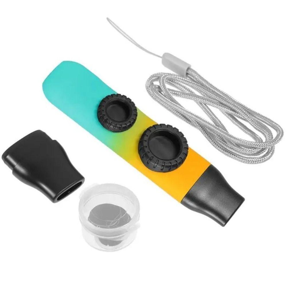 Double Film Colored Kazoos Double Hole Design ABS Kazoo Instrument Kazoo Instrument Beginners чёрный
Double Film Colored Kazoos Double Hole Design ABS Kazoo Instrument Kazoo Instrument Beginners чёрный