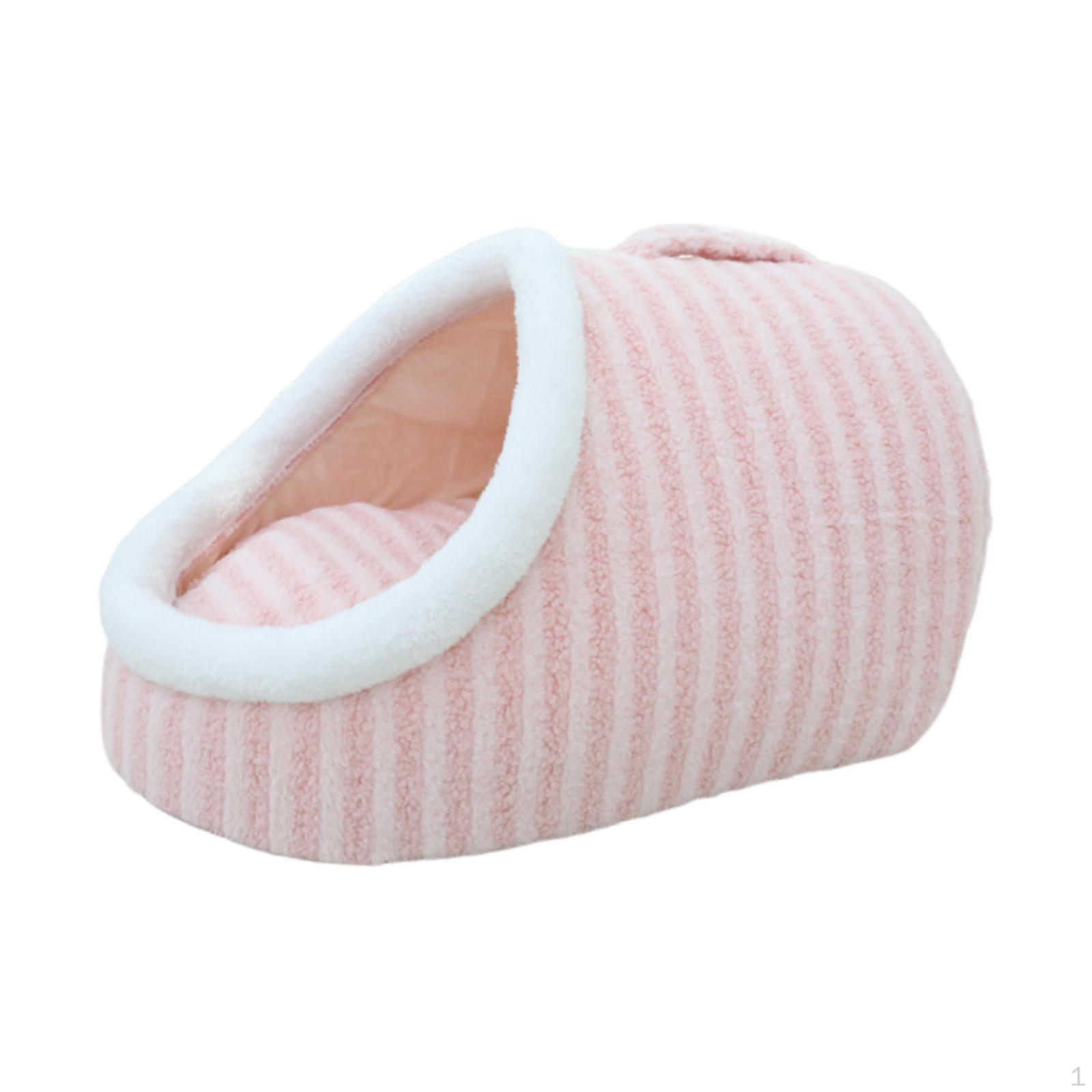 Cat Bed Cave Dog Tent Crate Soft Portable Nest Thickened Pet House with Removable Cushion for рожевий
Cat Bed Cave Dog Tent Crate Soft Portable Nest Thickened Pet House with Removable Cushion for рожевий