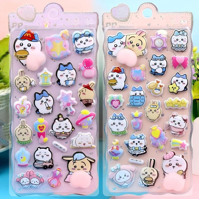ZSMJ 3D Soft PVC Reward Stickers Girl s Planner Notebook Smartphone Water Bottle Decoration Manga Style Relief D
ZSMJ 3D Soft PVC Reward Stickers Girl s Planner Notebook Smartphone Water Bottle Decoration Manga Style Relief D