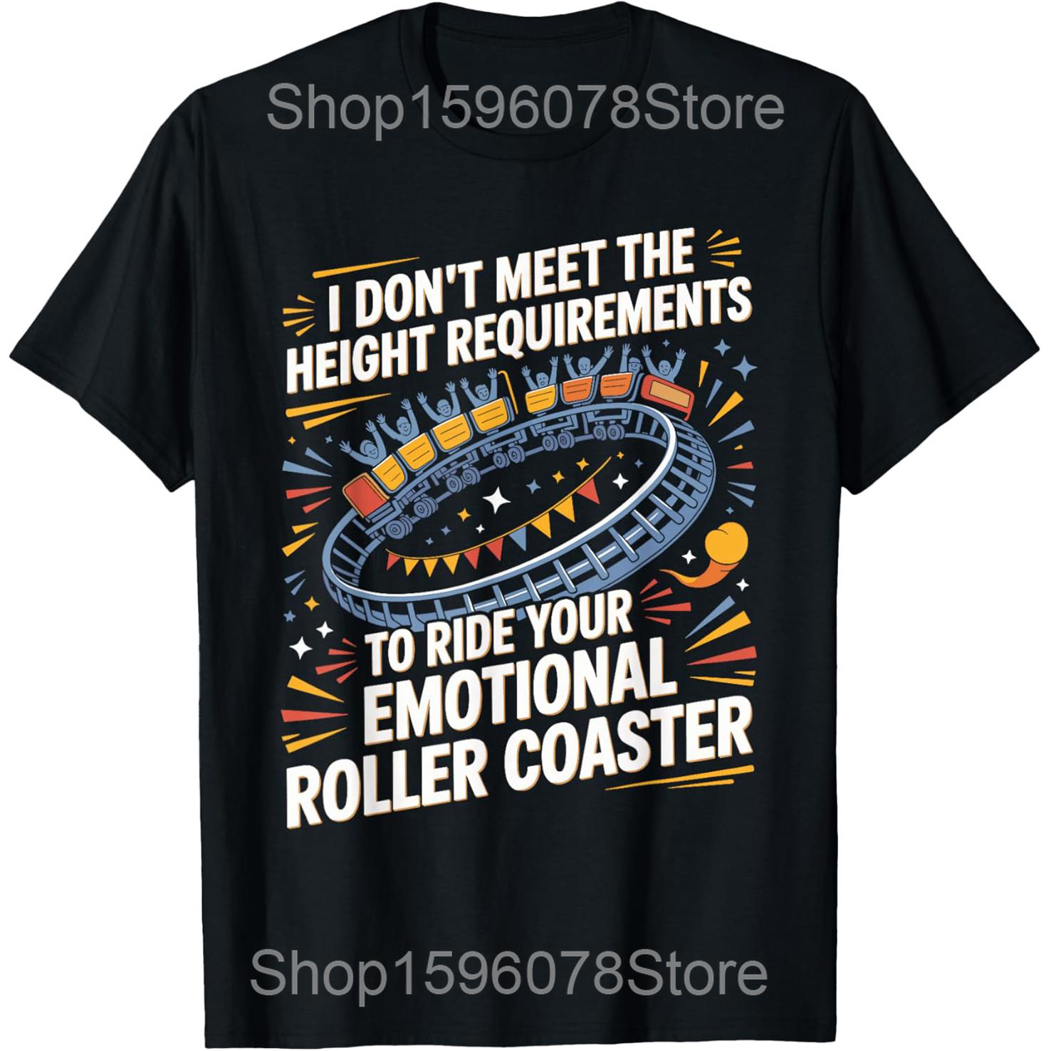 Funny Roller Coaster Park Graphic T Shirts Men Women Pure Cotton Humor Streetwear Tee Shirt Short Sleeve Unisex Loose Clothing 3XL
Funny Roller Coaster Park Graphic T Shirts Men Women Pure Cotton Humor Streetwear Tee Shirt Short Sleeve Unisex Loose Clothing 3XL