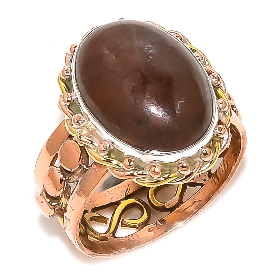 Ювелирное кольцо из натурального красного камня яшмы, двухцветное ювелирное кольцо из стерлингового серебра 925 пробы S.9 o7g24 
Ювелирное кольцо из натурального красного камня яшмы, двухцветное ювелирное кольцо из стерлингового серебра 925 пробы S.9 o7g24