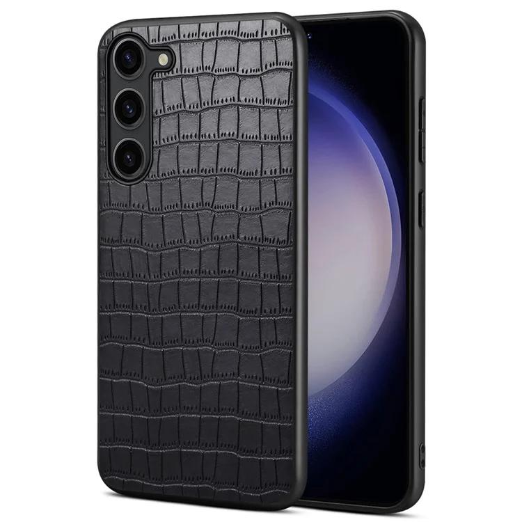 For Samsung Galaxy S24 Back Case PU Leather Coated PC+TPU Crocodile Texture Phone Cover
For Samsung Galaxy S24 Back Case PU Leather Coated PC+TPU Crocodile Texture Phone Cover