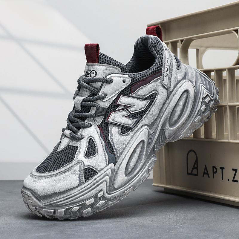 Новые модные мужские кроссовки Four Seasons с толстой подошвой для студентов и мальчиков, трендовые кроссовки с мягкой подошвой, дышащие, повседневные кроссовки для бега 44 серый
Новые модные мужские кроссовки Four Seasons с толстой подошвой для студентов и мальчиков, трендовые кроссовки с мягкой подошвой, дышащие, повседневные кроссовки для бега 44 серый