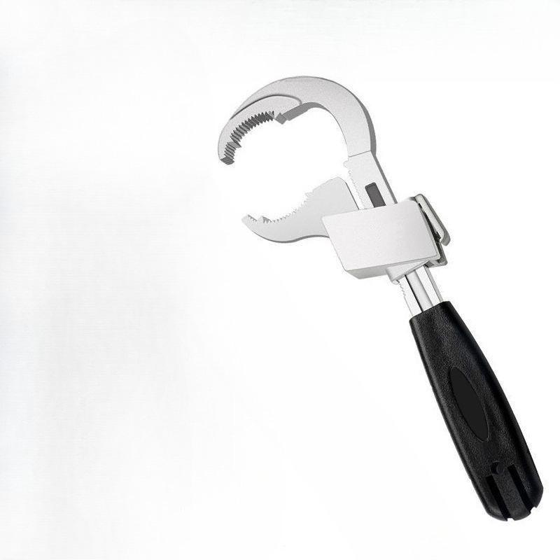 1Pc Universal Adjustable Double-Ended Wrench, Metal Open End Spanner for Bathroom Plumbing, Faucet & Sink Repair Tool
1Pc Universal Adjustable Double-Ended Wrench, Metal Open End Spanner for Bathroom Plumbing, Faucet & Sink Repair Tool
