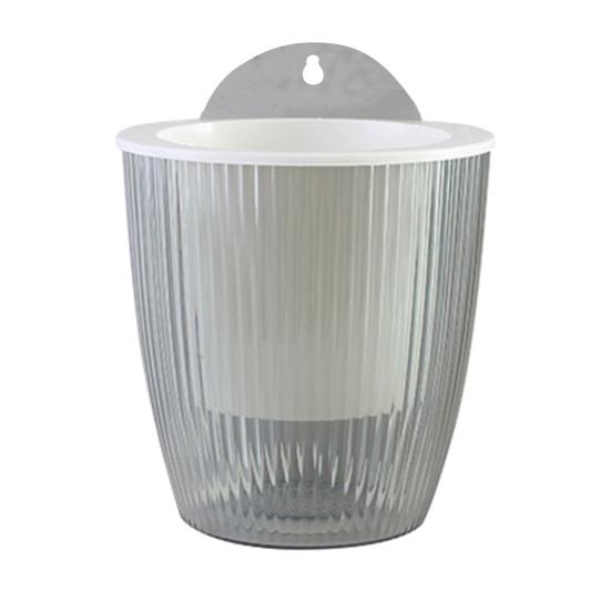 Self Watering Wall Mounted Flower Pot Double-Layer Root-Rotproof Plant Pot with Transparent Water Level for Indoor Plants Balcony Office S сірий
Self Watering Wall Mounted Flower Pot Double-Layer Root-Rotproof Plant Pot with Transparent Water Level for Indoor Plants Balcony Office S сірий