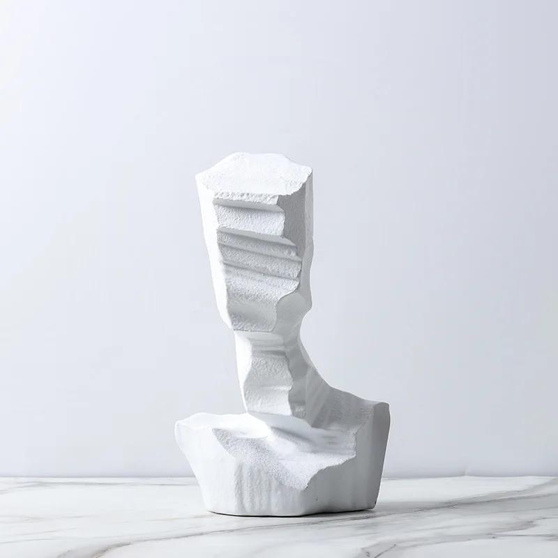 Nordic Minimalist Abstract Half Body Head Sculpture, Black White Resin Portrait Bust, Modern Home Office Desktop Decor Ornament
Nordic Minimalist Abstract Half Body Head Sculpture, Black White Resin Portrait Bust, Modern Home Office Desktop Decor Ornament