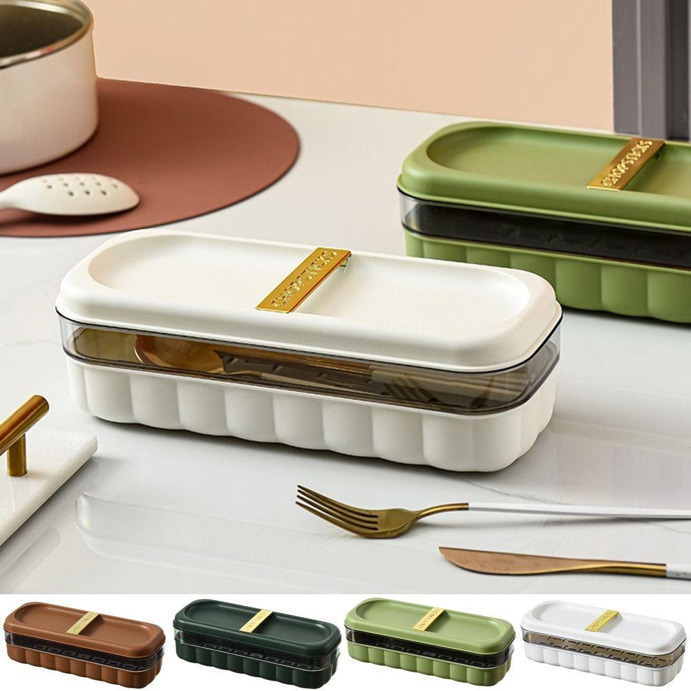 Large Capacity Spoon Fork Storage Box Plastic Tableware Organizer Chopsticks Basket for Home
Large Capacity Spoon Fork Storage Box Plastic Tableware Organizer Chopsticks Basket for Home