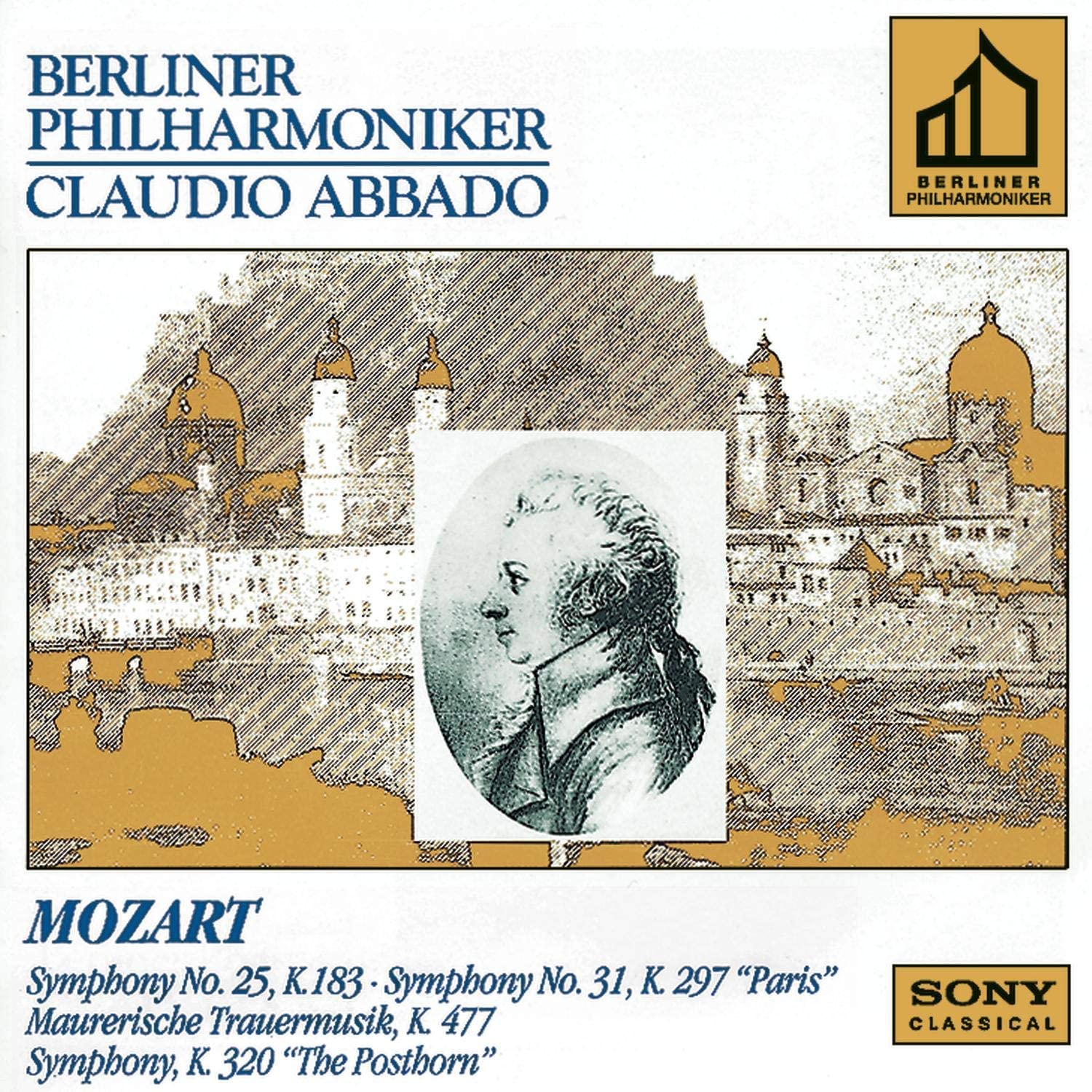 CD MOZART, ABBADO; BERLIN PHILHARMONIC - Symphonies 31 & 25 SK48385 Sony Classical Non Japan Classical Used
CD MOZART, ABBADO; BERLIN PHILHARMONIC - Symphonies 31 & 25 SK48385 Sony Classical Non Japan Classical Used