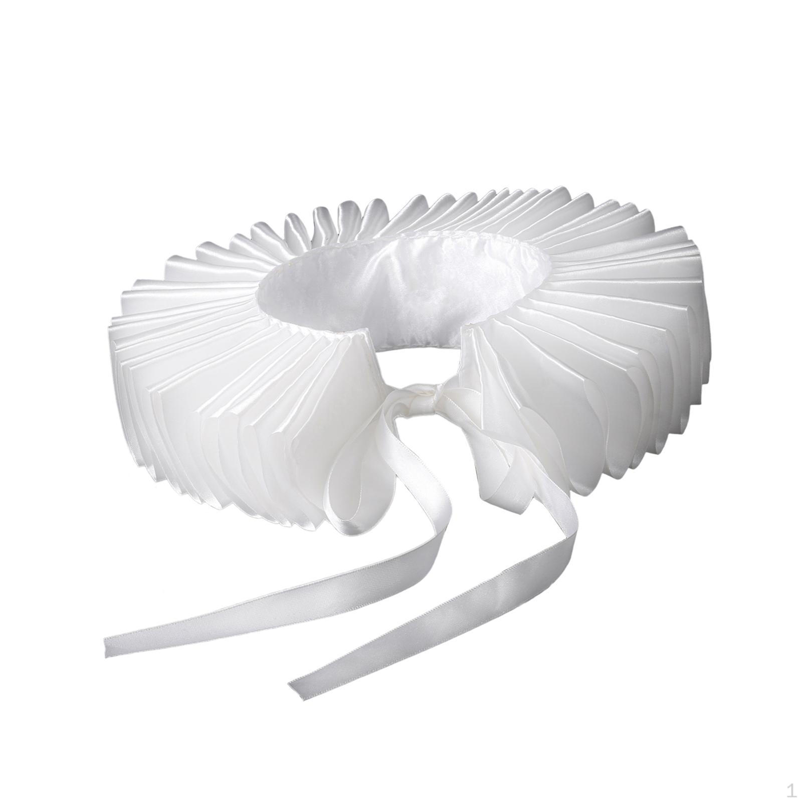 Detachable Theatrical Ruffled Collar Costume Choker Accessory Polyester Suitable for Theater Cosplay style A
Detachable Theatrical Ruffled Collar Costume Choker Accessory Polyester Suitable for Theater Cosplay style A