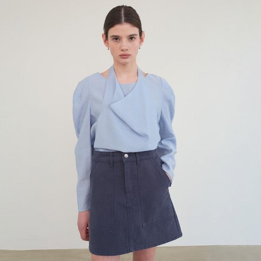 On On Halterneck Layered Blouse New5sb221 SKY BLUE/55
On On Halterneck Layered Blouse New5sb221 SKY BLUE/55
